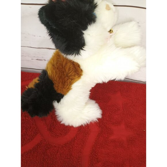 Calico Cat Stuffed Animal Plush Toy By A&A Plush Inc 12" Multicolor Soft & Cuddl - Picture 4 of 6